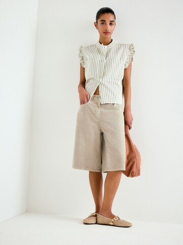 Next Voľný strih Džínsy 'Jorts' - Sivá