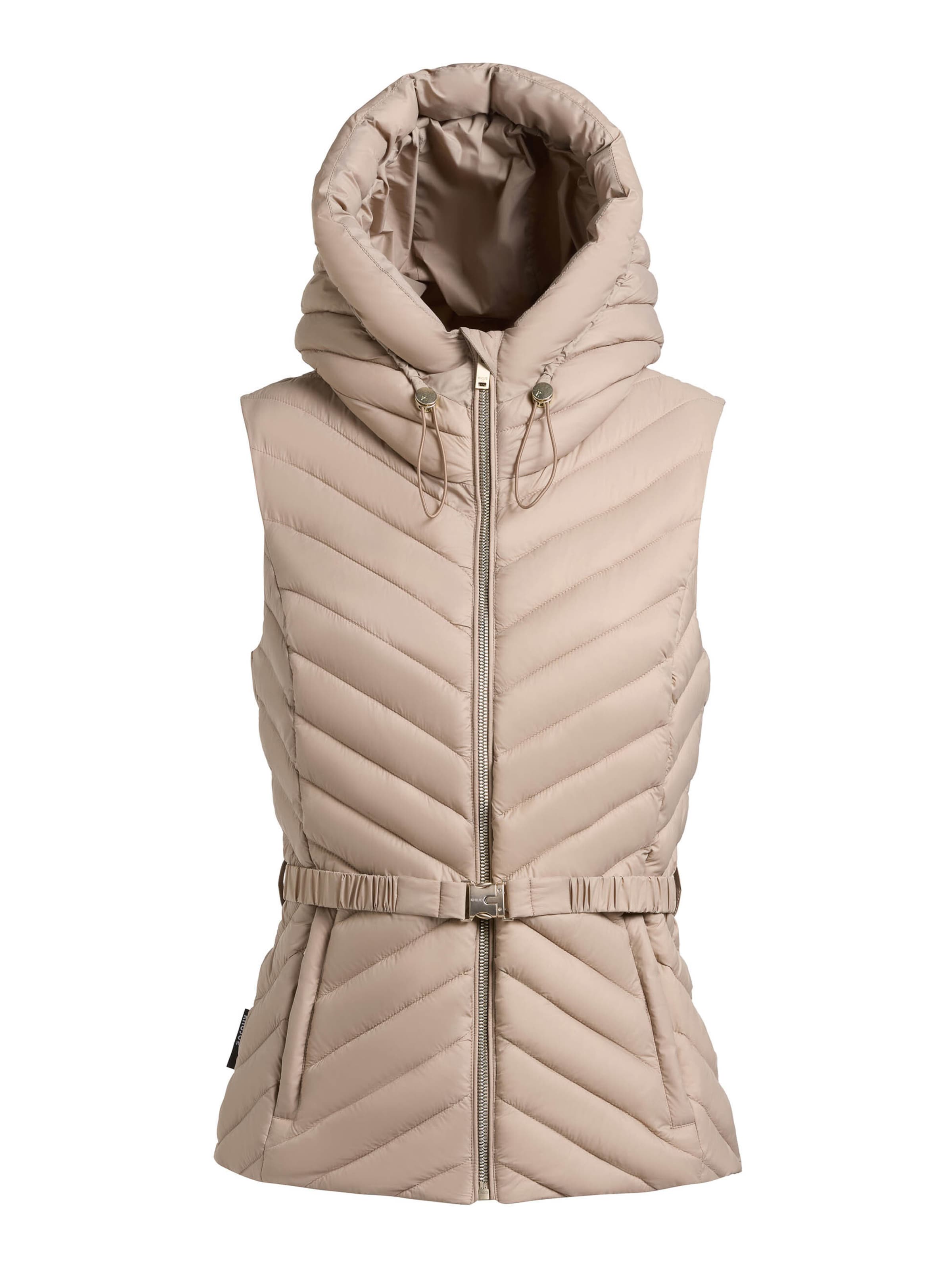 Gilet 'DEMIE' di khujo in beige: frontale