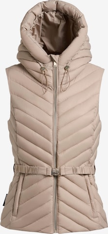 Gilet 'DEMIE' di khujo in beige: frontale