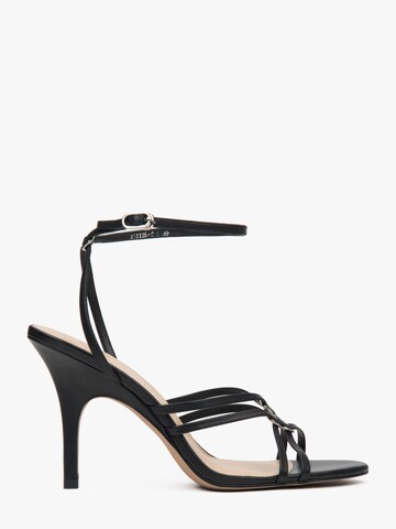 Estro Sandale '3112-9'‌‌‌‌ in Schwarz: Vorderseite