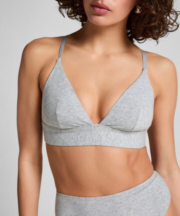 Hunkemöller Triangle Bra in Grey