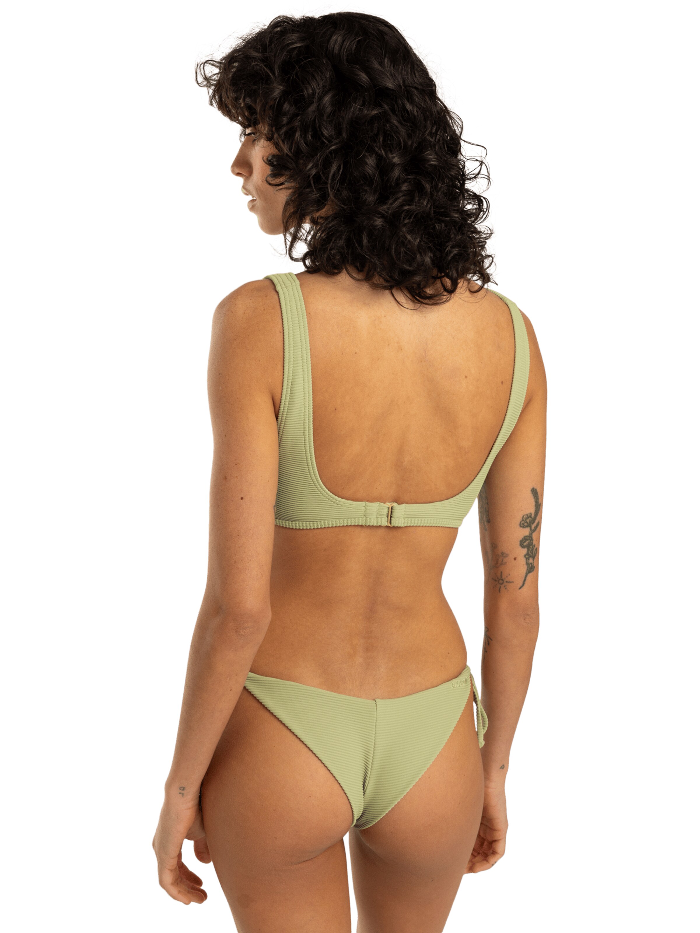 BILLABONG T-Shirt Bikinitop 'Tanlines Ava' in Grün