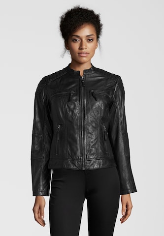 H.I.S Between-Season Jacket 'SALINA' in Black: front