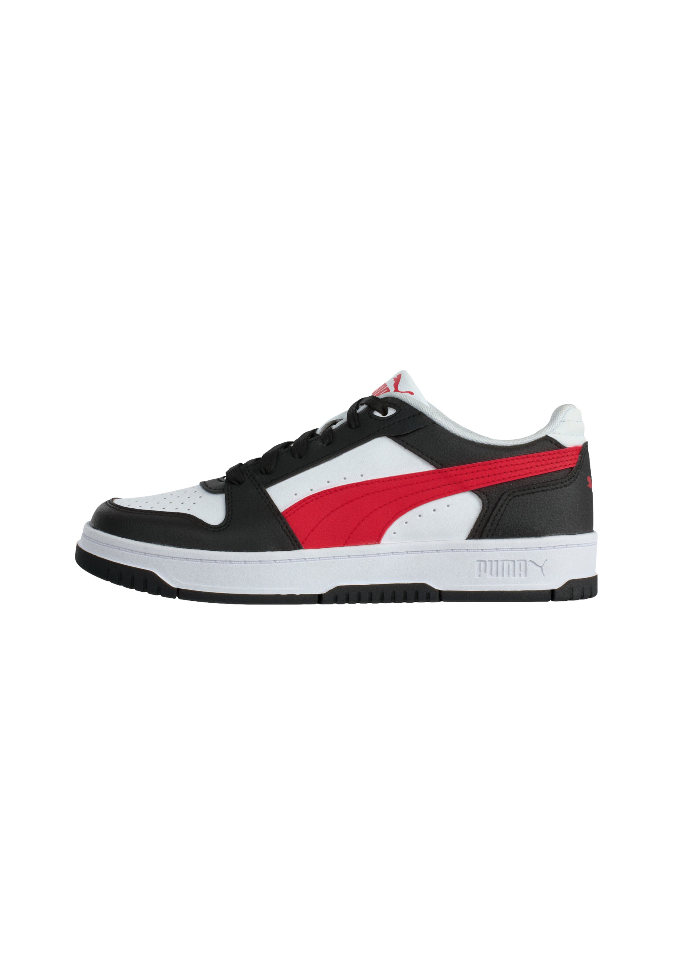 PUMA Σνίκερ σε 36 σε κόκκινο / μαύρο / λευκό, Άποψη προϊόντος