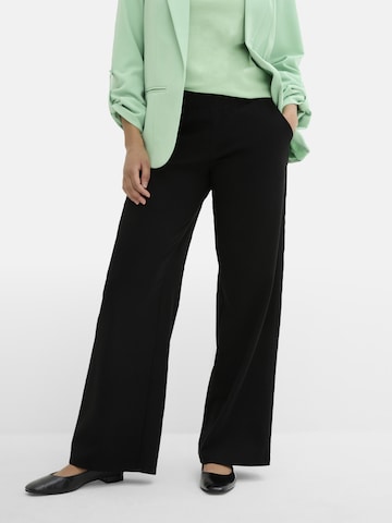 bonprix Loosefit Hose in Schwarz: Vorderseite