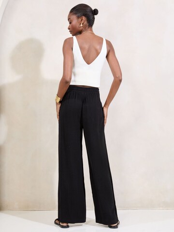 Lipsy Wide leg Broek in Zwart