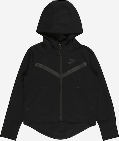 Nike Sportswear Sweatjacka i mörkgrå / svart, Produktvy