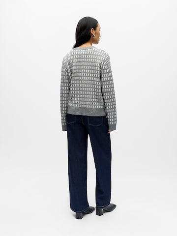 OBJECT Плетена жилетка 'OBJThess' в сиво