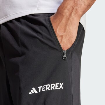 ADIDAS TERREX Слим Штаны в спортивном стиле 'Essentials' в Черный