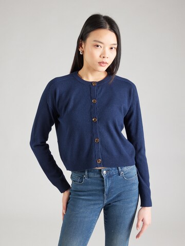 VERO MODA Knit cardigan 'VMFANTASTIC' in Blue: front