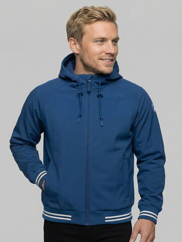 Derbe Performance Jacket 'Helgoby' in Blue: front