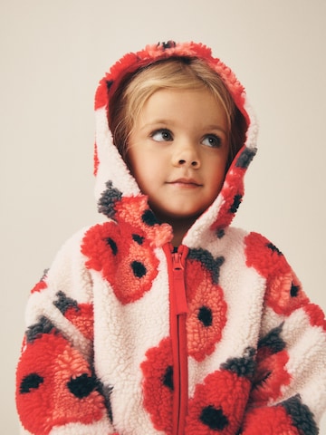 Next Fleece jas in Wit