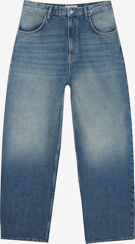 Loosefit Jean Pull&Bear en bleu : devant