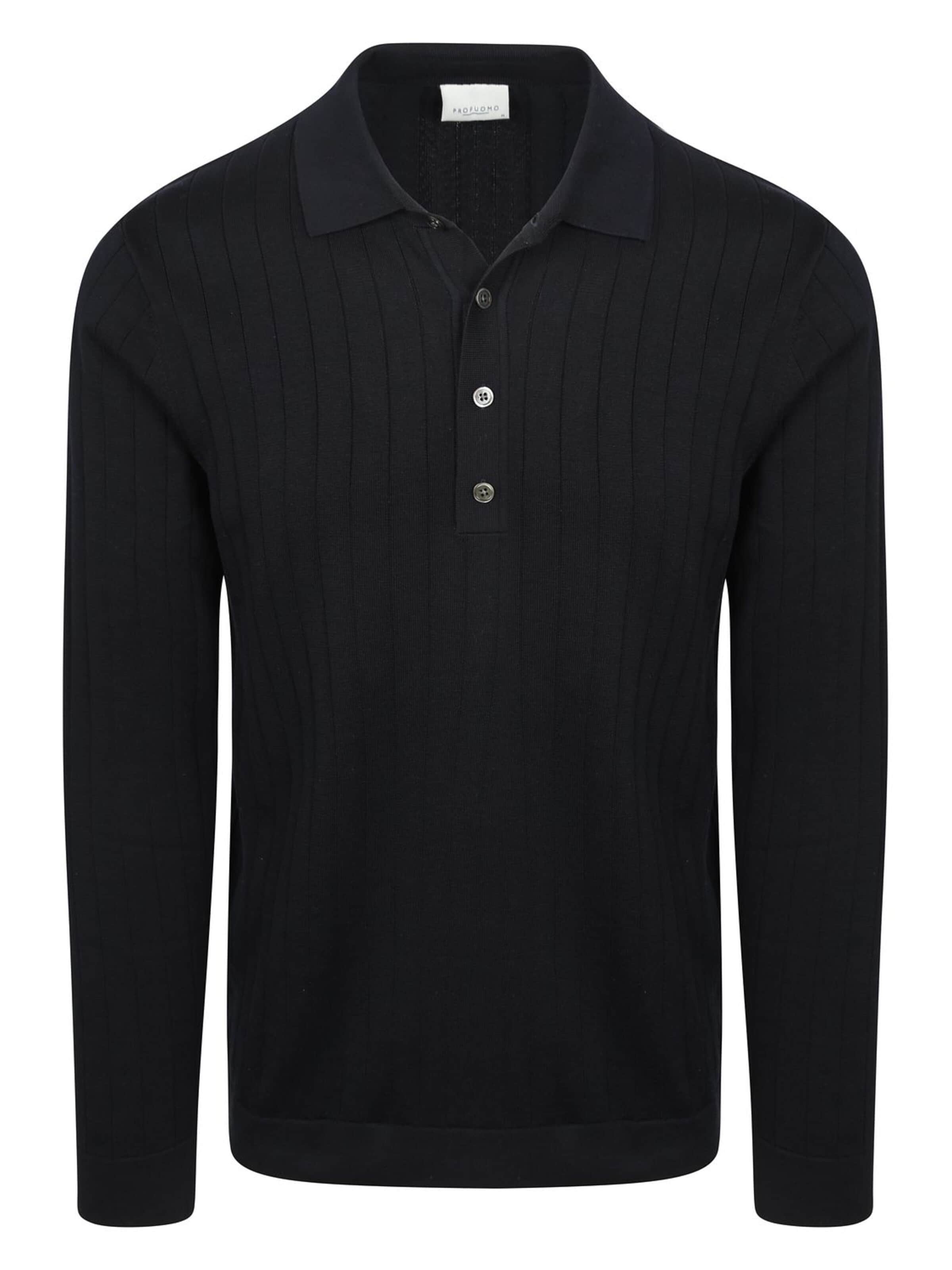 Profuomo Shirt in Blauw: voorkant