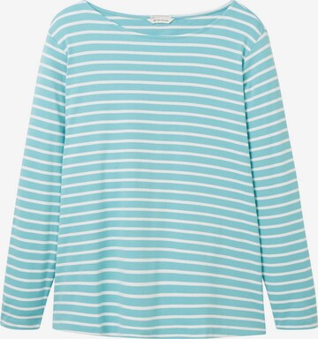 T-shirt Tom Tailor Women + en bleu : devant