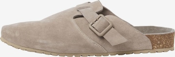 Mule JACK & JONES en beige : devant