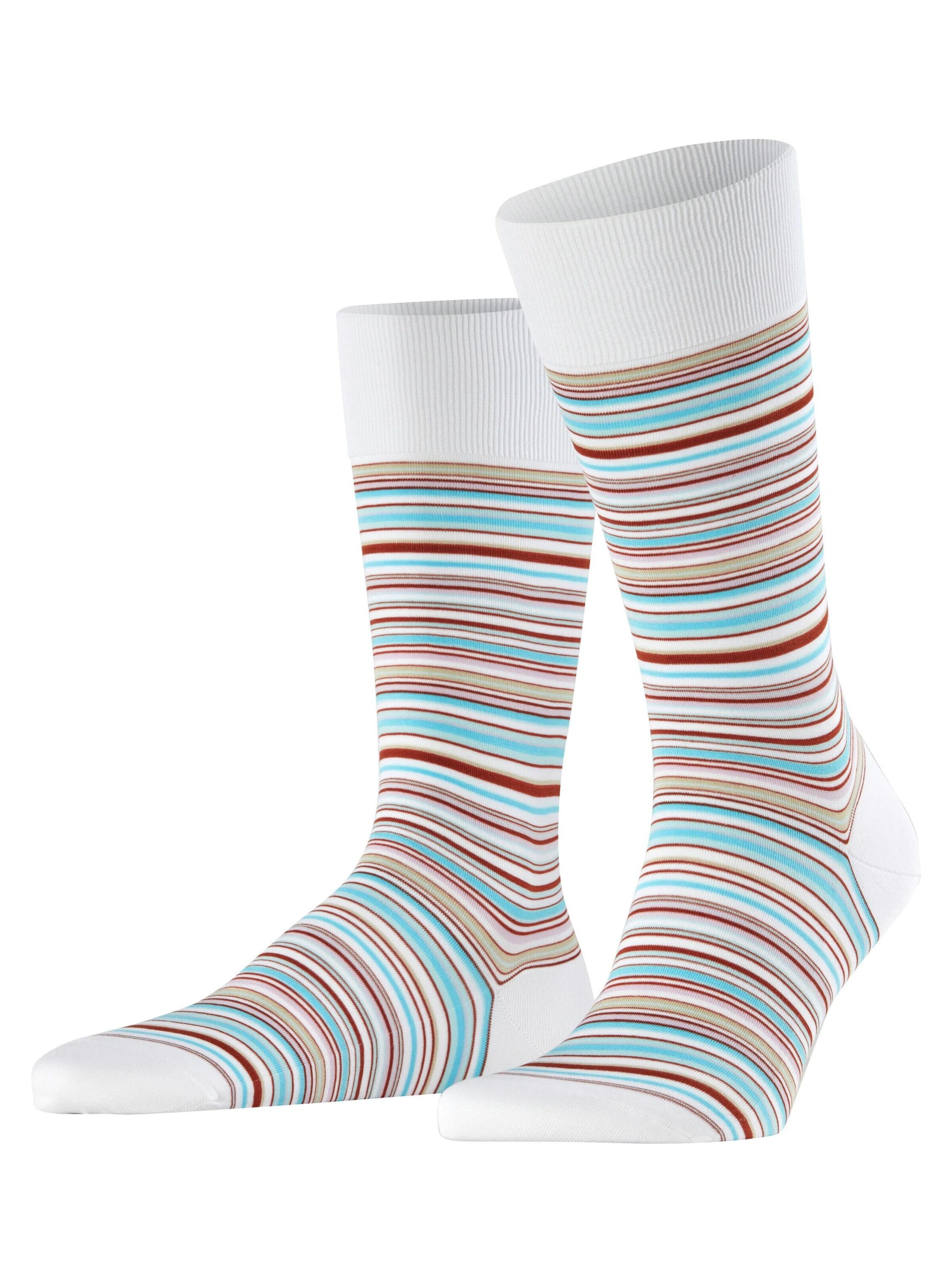 FALKE Socken 'Microblock'‌‌‌‌‌‌‌‌ in Weiß: Vorderseite