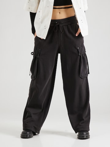 G-STAR Loosefit Παντελόνι cargo σε μαύρο: μπροστά