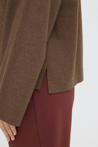 Fransa - Pullover 'FRVioleta' em castanho