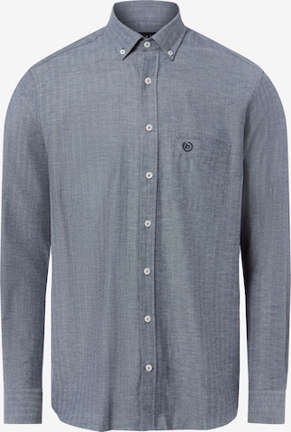 bugatti Regular fit Button Up Shirt in Blue: front