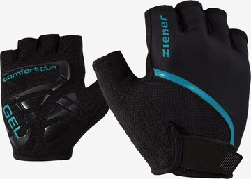ZIENER Athletic Gloves 'CELAL' in Black: front