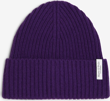 Marc O'Polo Beanie in Purple: front
