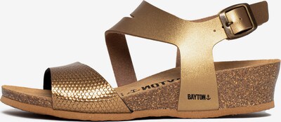 Bayton Strap sandal 'Reus' in Gold, Item view