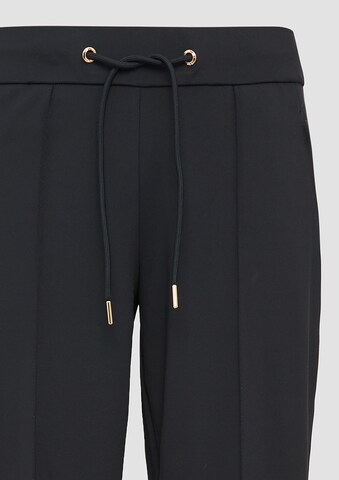 Coupe slim Pantalon à pince s.Oliver BLACK LABEL en bleu