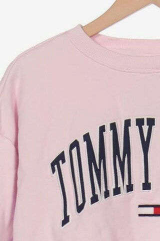 Tommy Jeans Sweatshirt & Zip-Up Hoodie in M in Pink