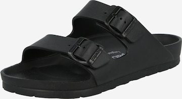 espadrij l´originale Muiltjes 'AMI POOl' in Zwart: voorkant