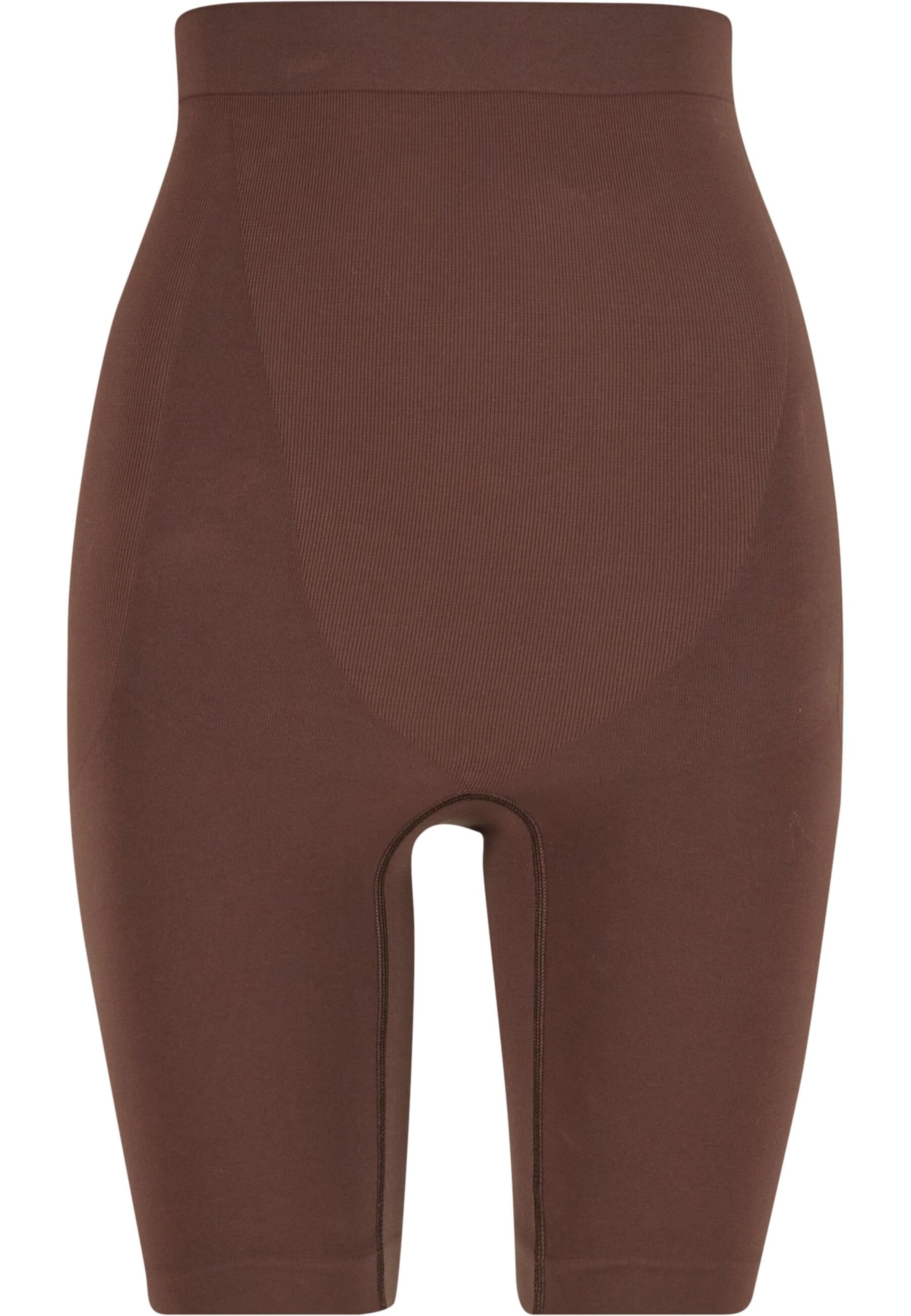 Lykkeland Atelier Shaping pant 'Alturra' in Brown: front