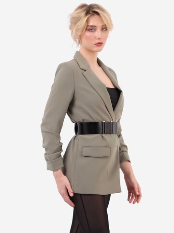 Haute Cuir - Cinturón 'Linked Wide Belt' en negro