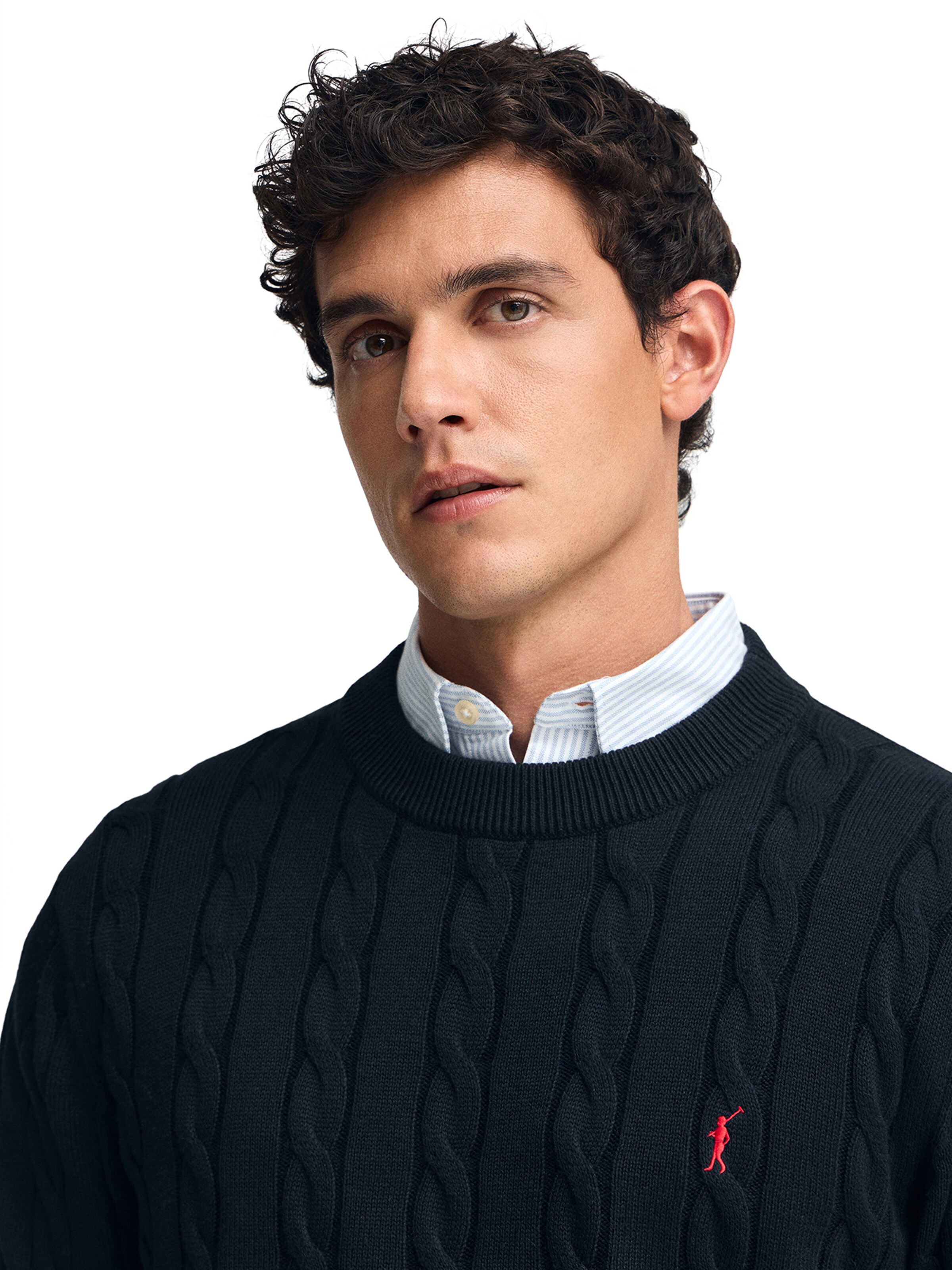 Polo Club Pullover in Blau