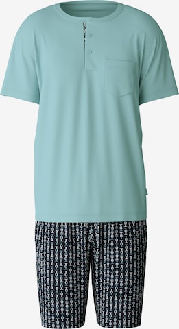 CALIDA Short Pajamas 'Relax Selected' in Grey: front