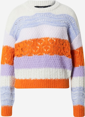 VERO MODA Pullover 'New Boho' in Weiß: predná strana