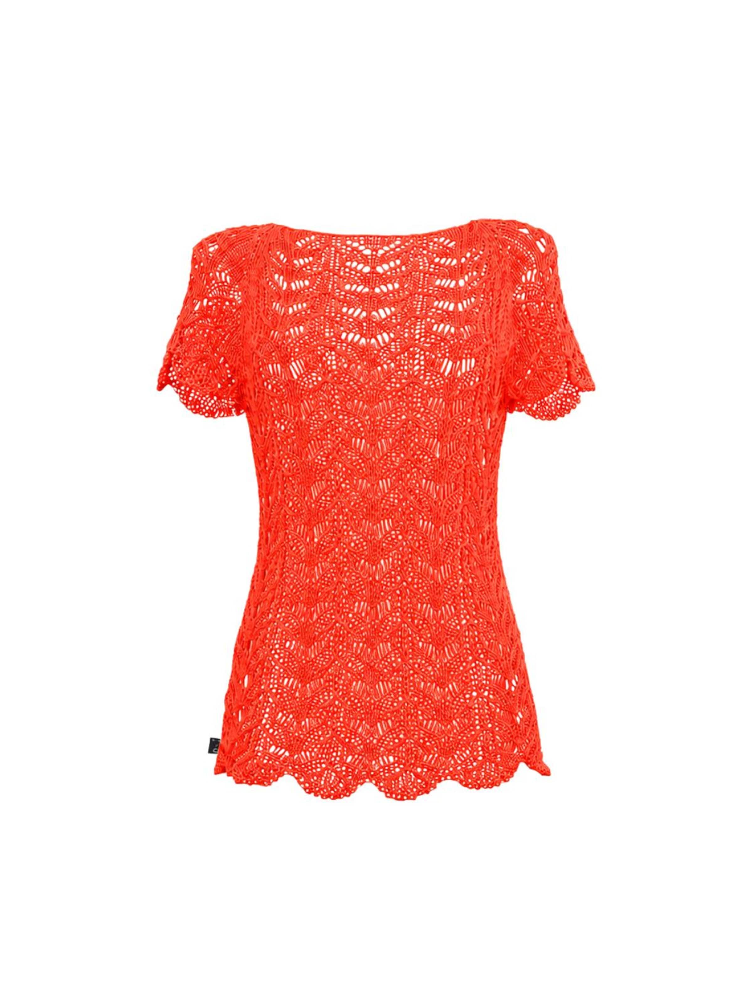 Süel knitwear Sticktop 'Twin Lace'‌‌‌‌‌‌‌‌‌ in Rot: Vorderseite