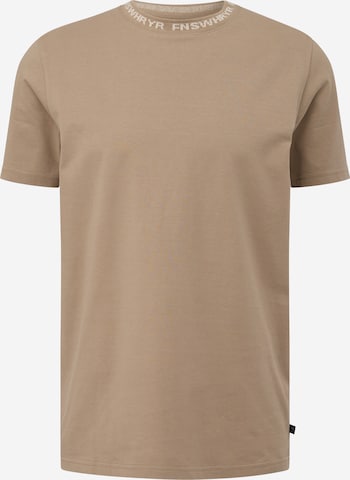 QS T-Shirt in Beige: predná strana