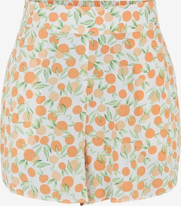 PIECES Shorts 'Nya' in Orange: predná strana