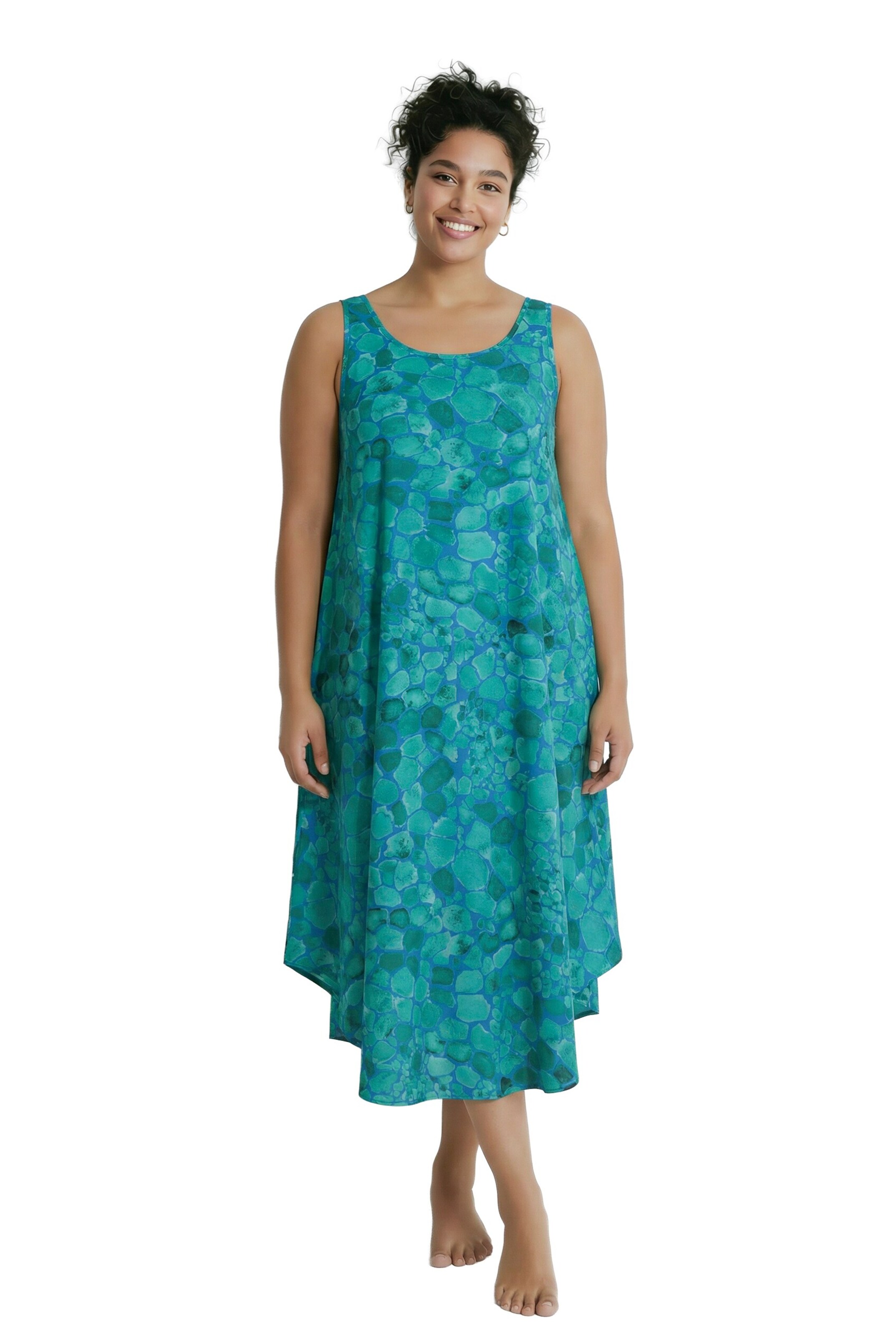Ulla Popken Kleid in Blau