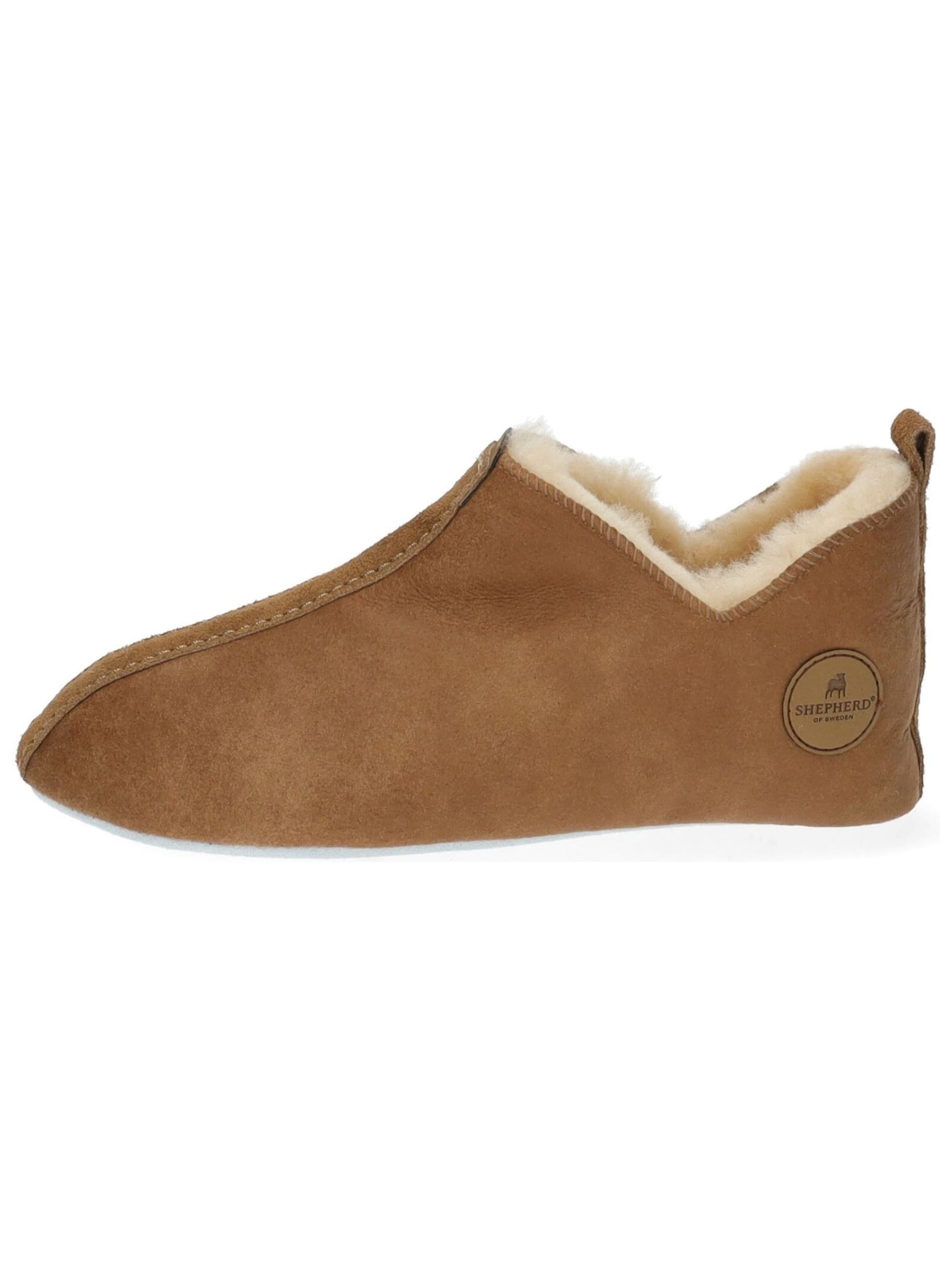 SHEPHERD Hjemmesko 'Lina' i brun