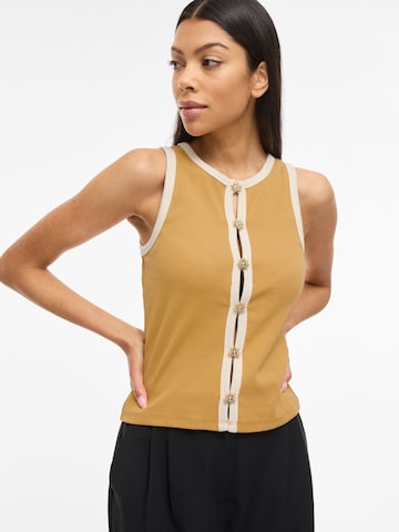 VILA Gebreide top 'VIFriq' in Geel