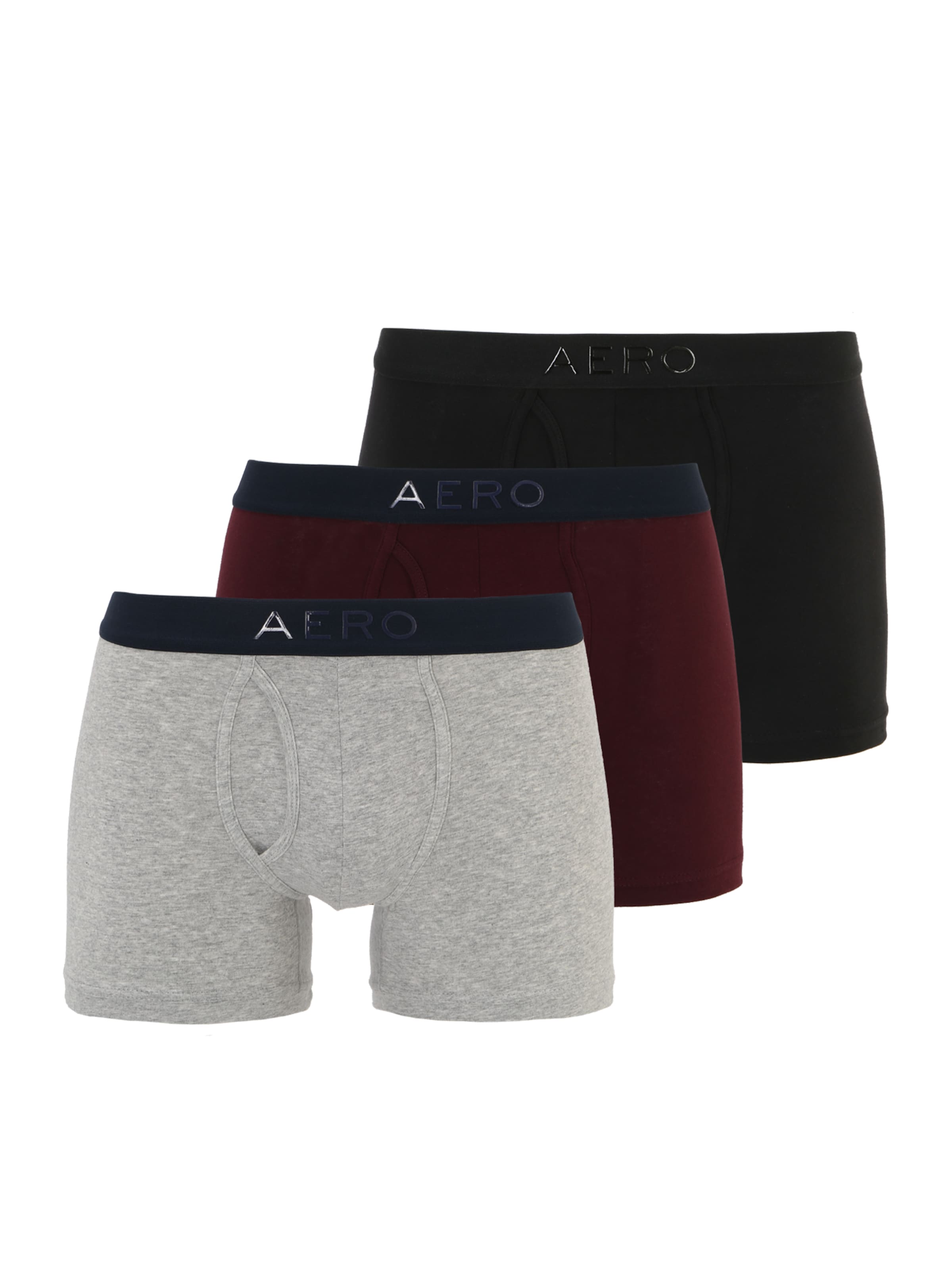 Boxers AÉROPOSTALE en gris : devant