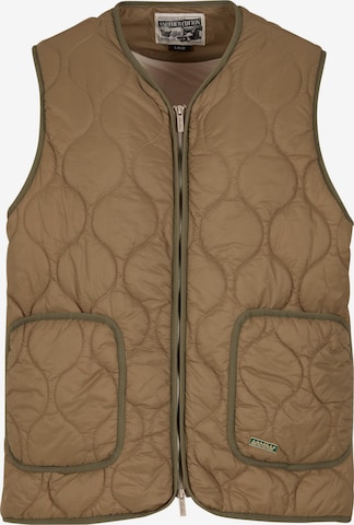 Gilet Another Cotton Lab en vert : devant