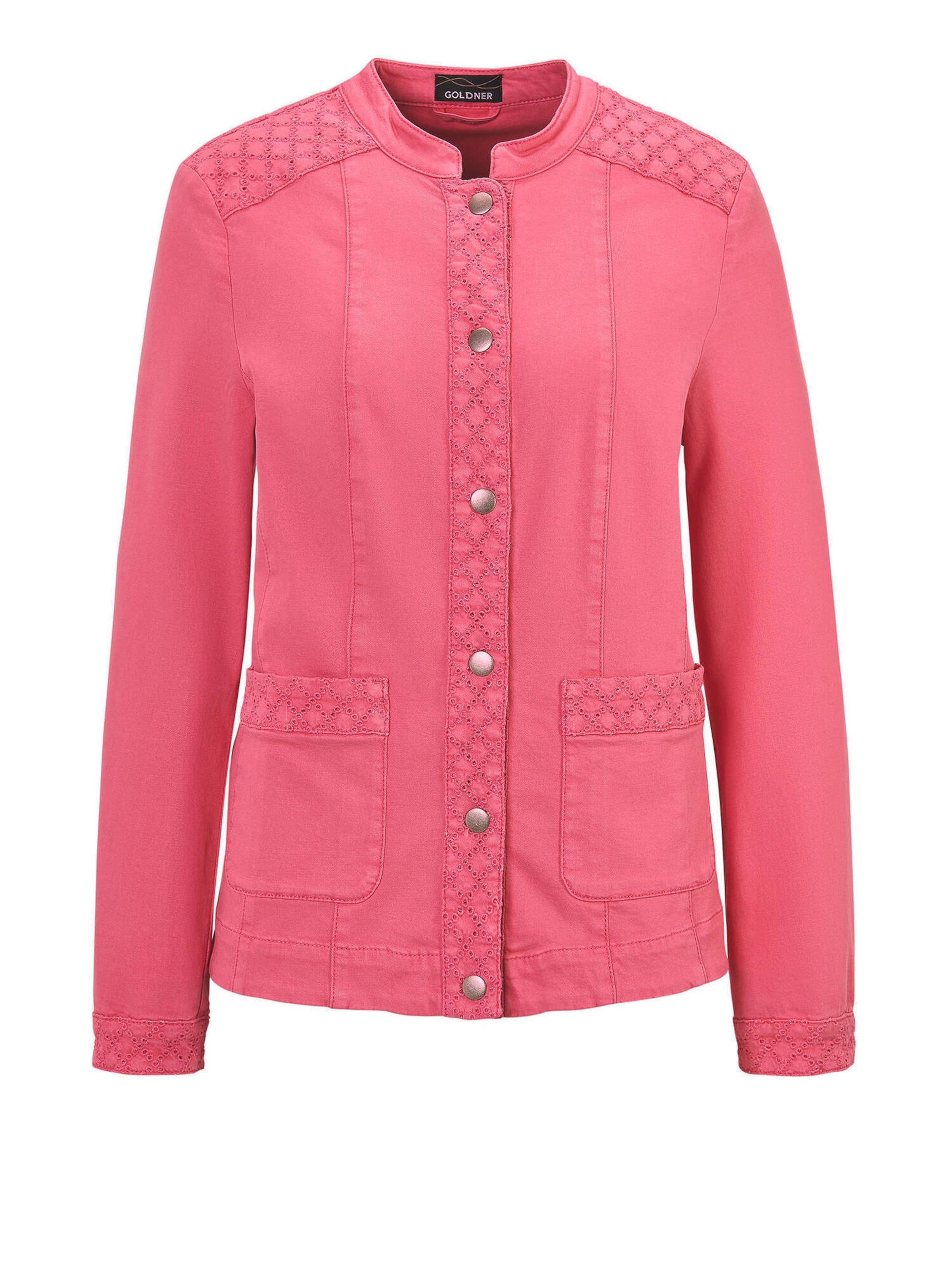 Goldner Between-season jacket in Pink: front
