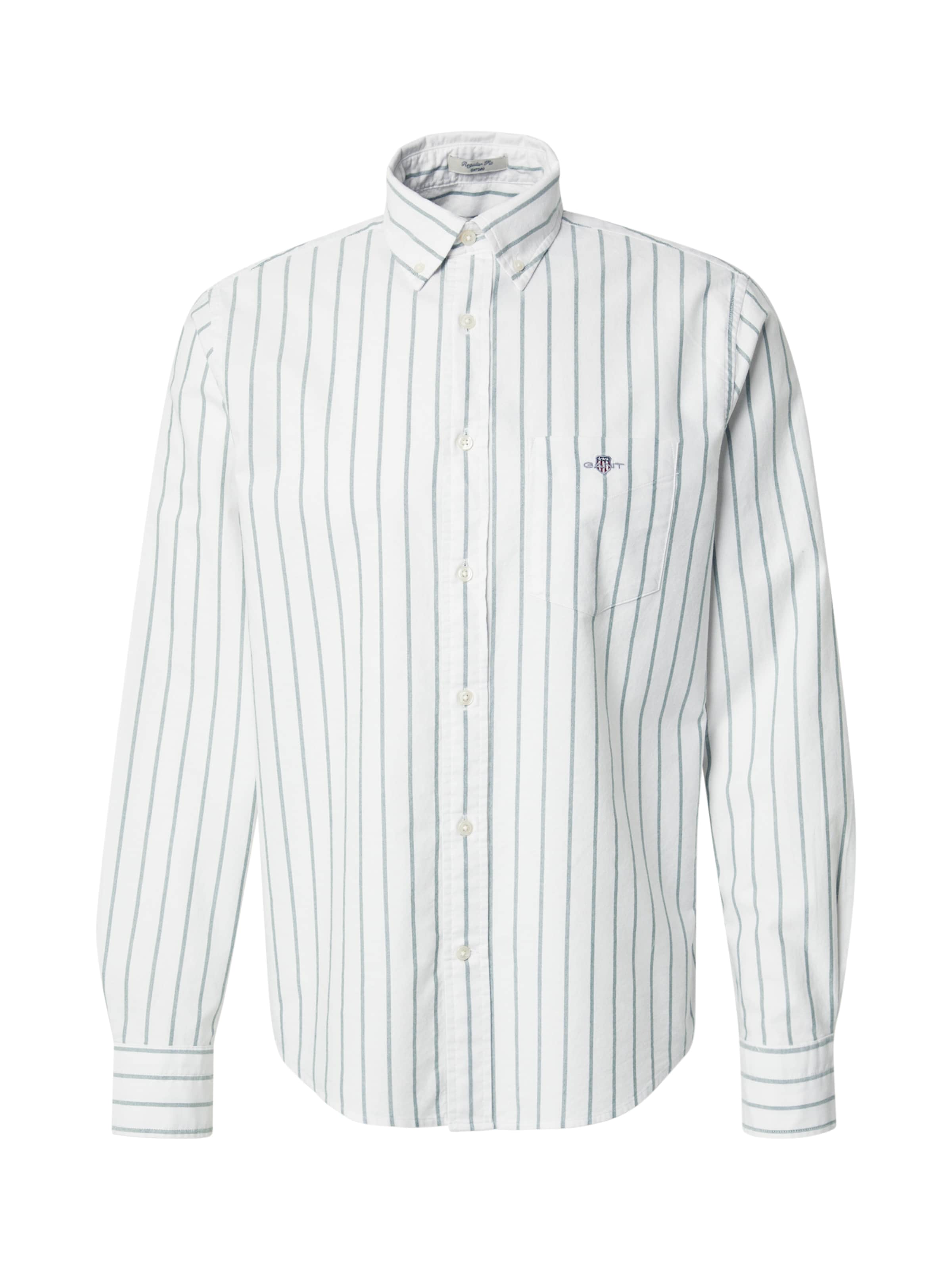 GANT Regular Fit Paita värissä vihreä: etupuoli