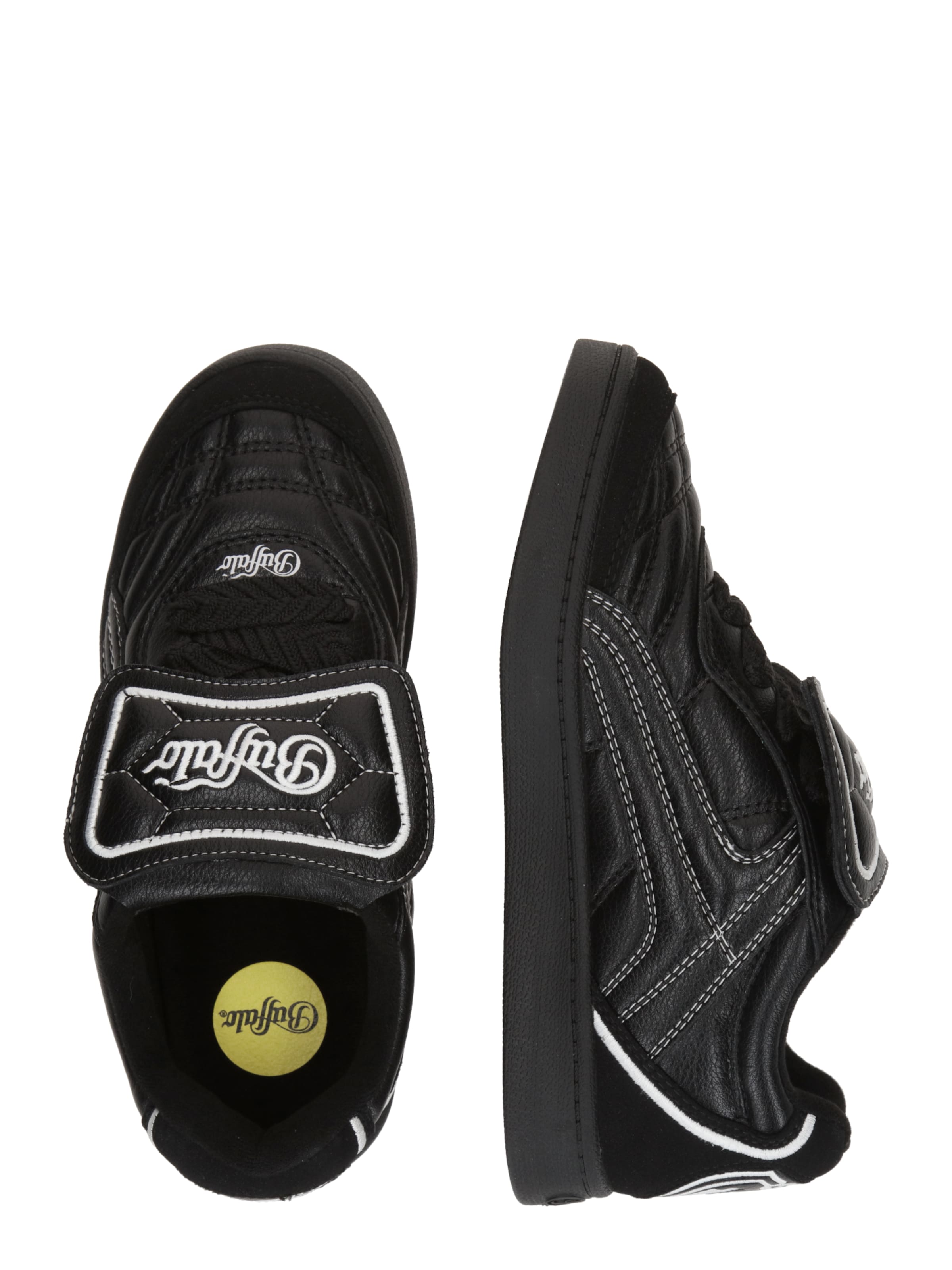 BUFFALO Rövid szárú sportcipők 'LIBERTY SOCCER' - fekete