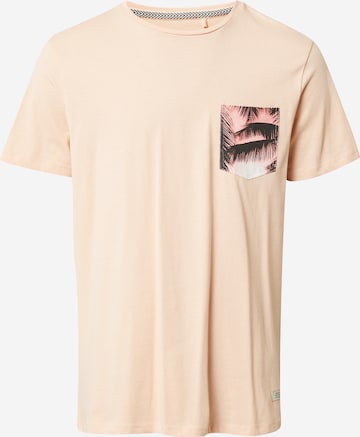 BLEND - Camiseta en beige: frente