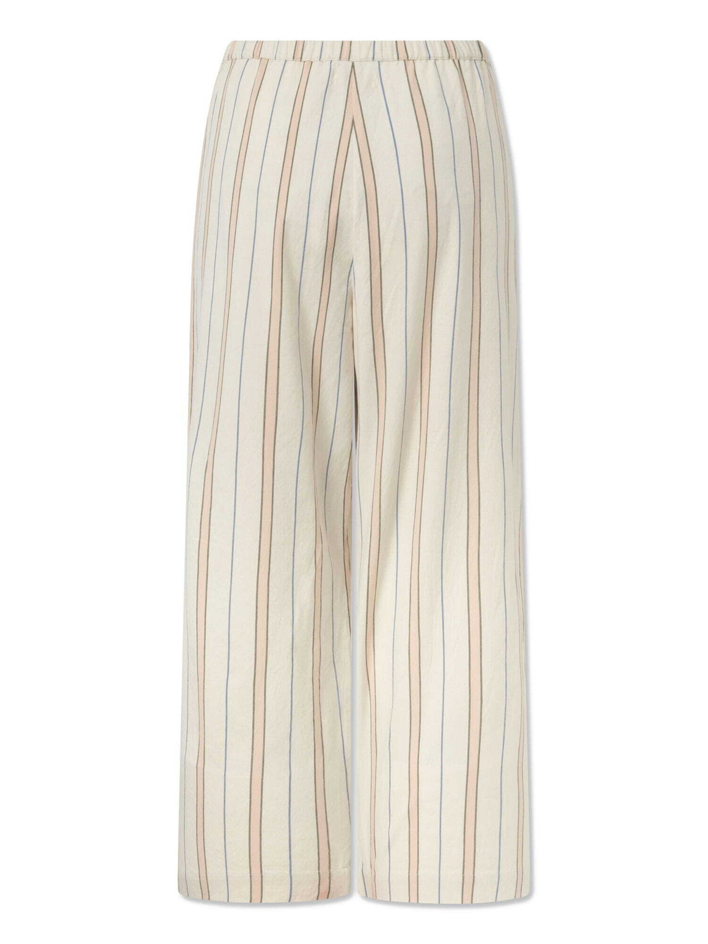 STUDIO FEDER Wide leg Broek in Beige