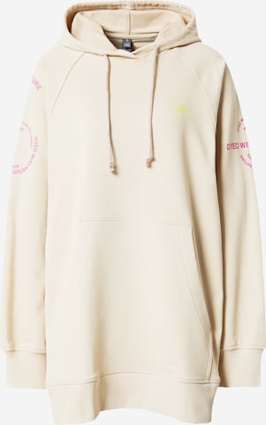 ADIDAS BY STELLA MCCARTNEY Sport sweatshirt 'Pull-On' i beige: framsida