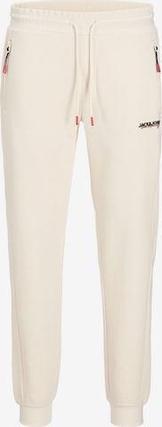 Effilé Pantalon JACK & JONES en blanc : devant